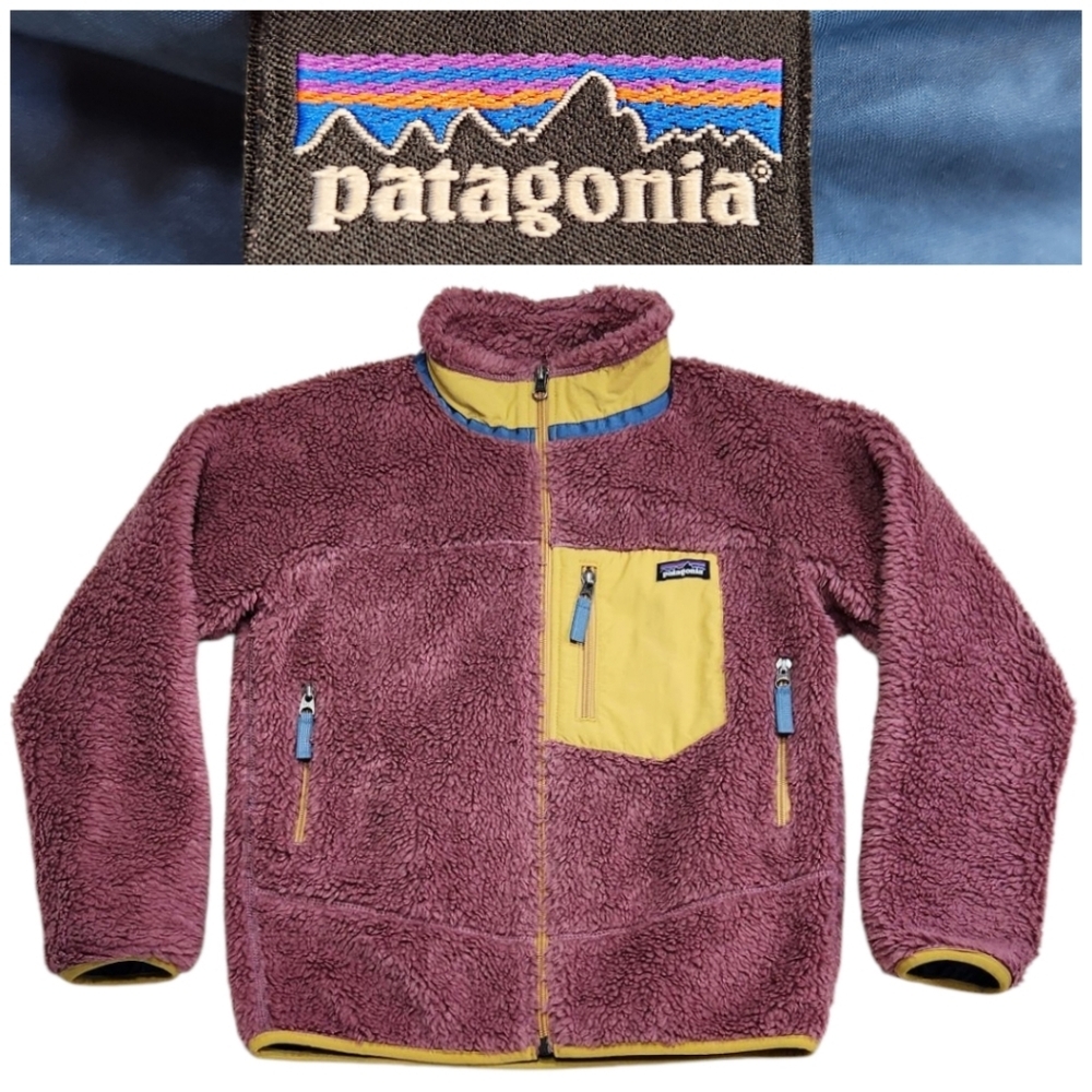 Patagonia Kids Retro-X Fleece Jacket In LightStar Pink Style#65625 Sz Medium 10